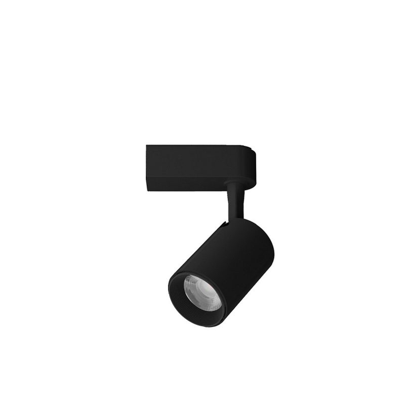 Reflector șină 1F negru LED 3000K