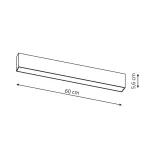 Reflector magnetic 3F negru LED 4000K, iluminat pe șină, Moon Light Prestige