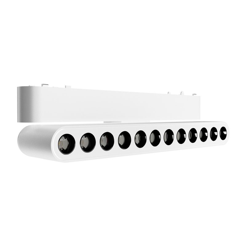 Reflector magnetic alb 12W LED 4000K