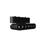 Reflector magnetic negru 6W LED 4000K, model Slim Blaze Light Prestige