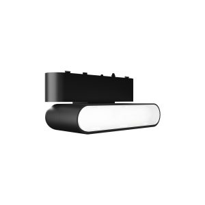 Reflector magnetic negru 6W LED 3000K