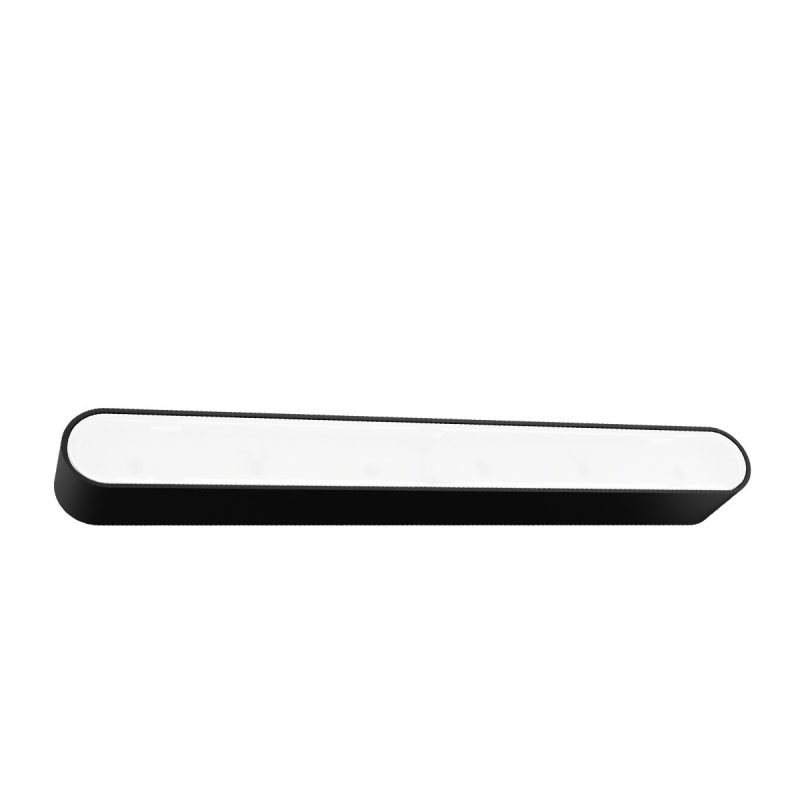 Reflector magnetic negru 12W LED 3000K