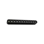 Reflector magnetic negru 12W LED 3000K, sistem Slim, Zing Light Prestige