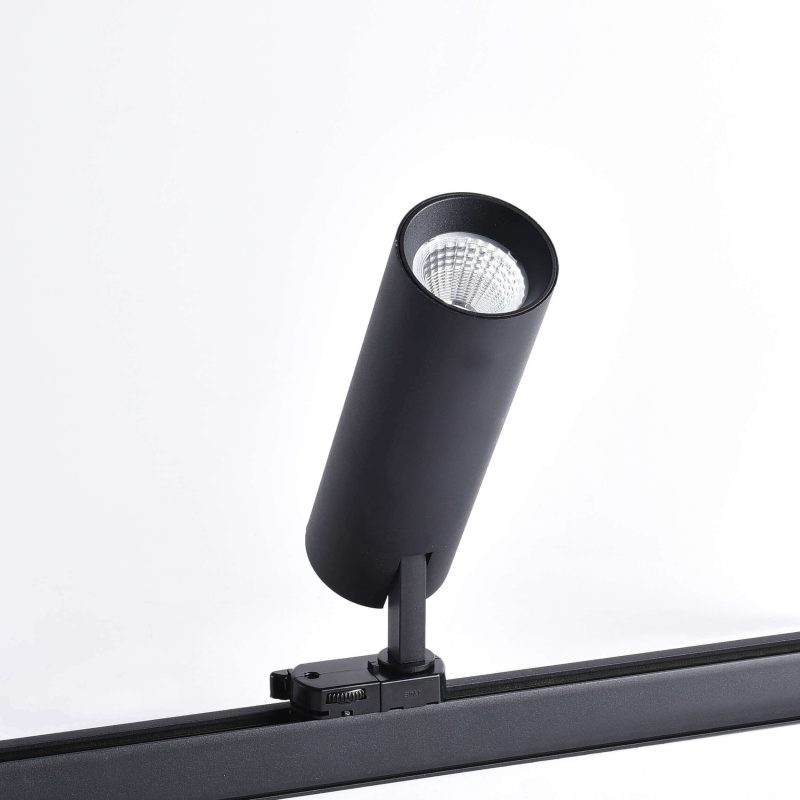 Reflector șină 3F negru LED CCT, lumină reglabilă, Magnum Light Prestige