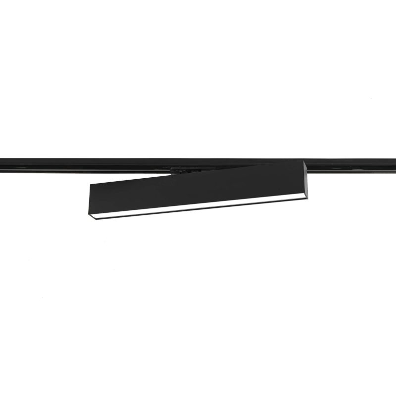 Spot pentru șină Moon 1F negru LED 3000K Light Prestige - imagine 7