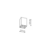 Reflector magnetic negru LED 3000K, iluminat pe șină, Star Light Prestige