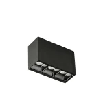 Reflector magnetic negru LED 3000K, iluminat pe șină, Star Light Prestige