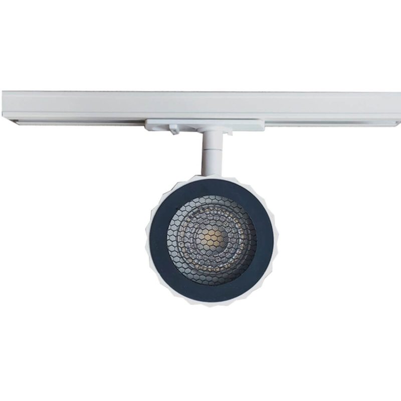 Reflector șină 1F alb 1xGU10, sistem iluminat pe șină, Tokio Light Prestige