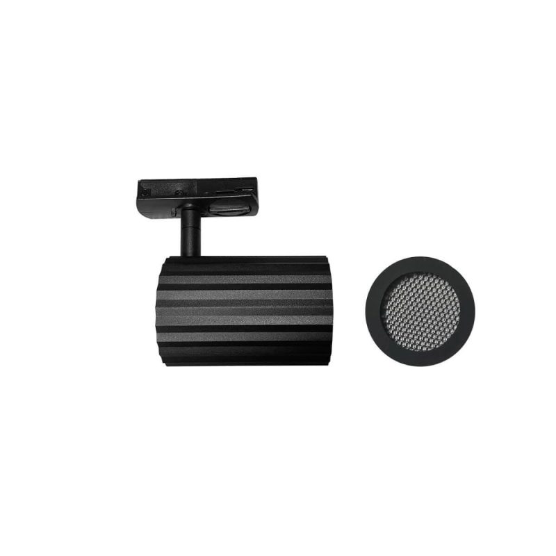 Reflector șină 1F negru 1xGU10, sistem iluminat pe șină, Tokio Light Prestige - imagine 8