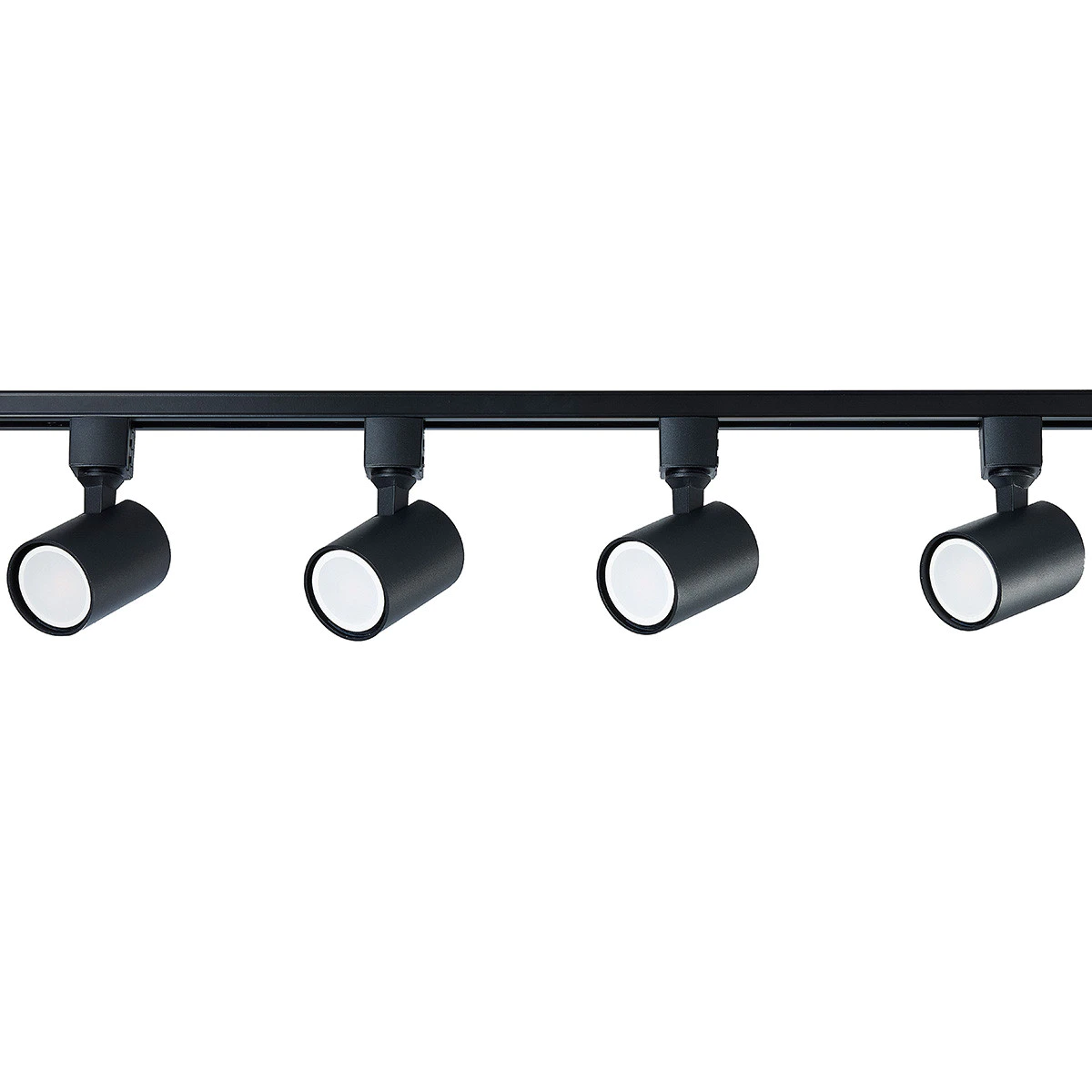 Set iluminat șină 1F negru 4xGU10 Set iluminat șină 1F negru 4xGU10