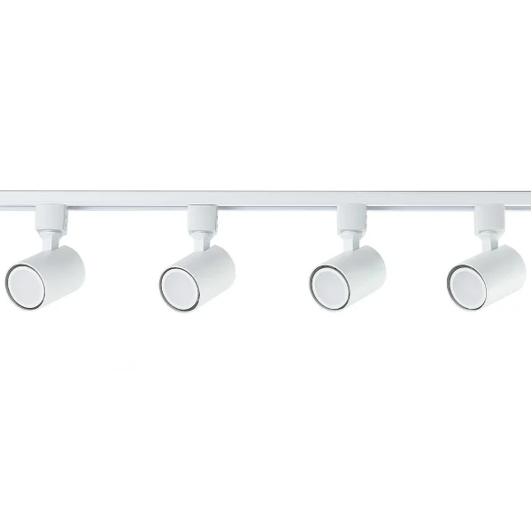 Set iluminat șină 3F alb 4xGU10