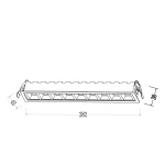 Spot încastrat alb LED 3000K, tavan fals, Solar 10 Light Prestige