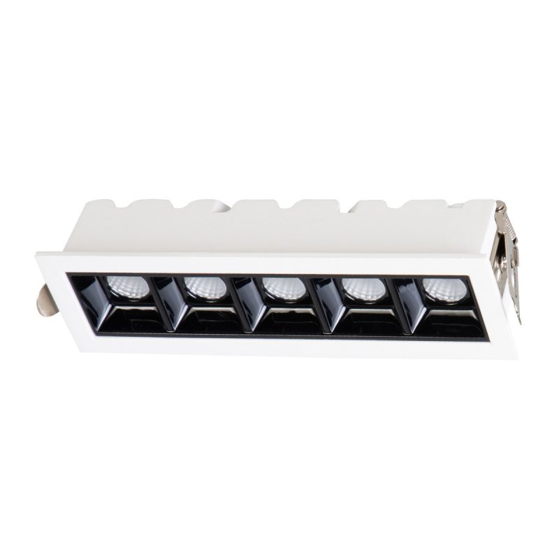 Spot încastrat alb LED 3000K, tavan fals, Solar 5 Light Prestige
