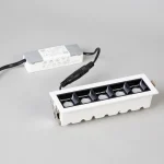 Spot încastrat alb LED 3000K, tavan fals, Solar 5 Light Prestige