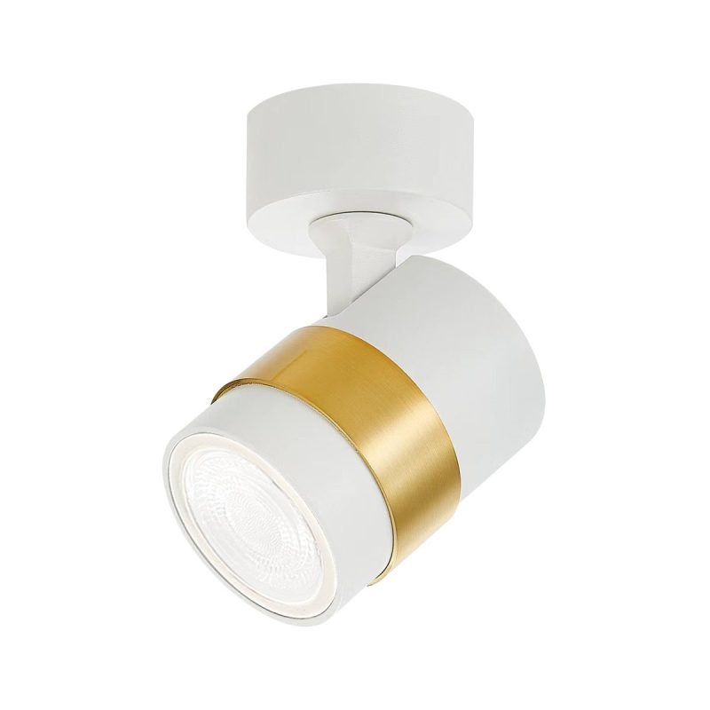 Spot alb 1xGU10, design compact, Anillo Light Prestige - imagine 5