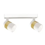 Spot alb 2xGU10, design compact, Anillo Light Prestige