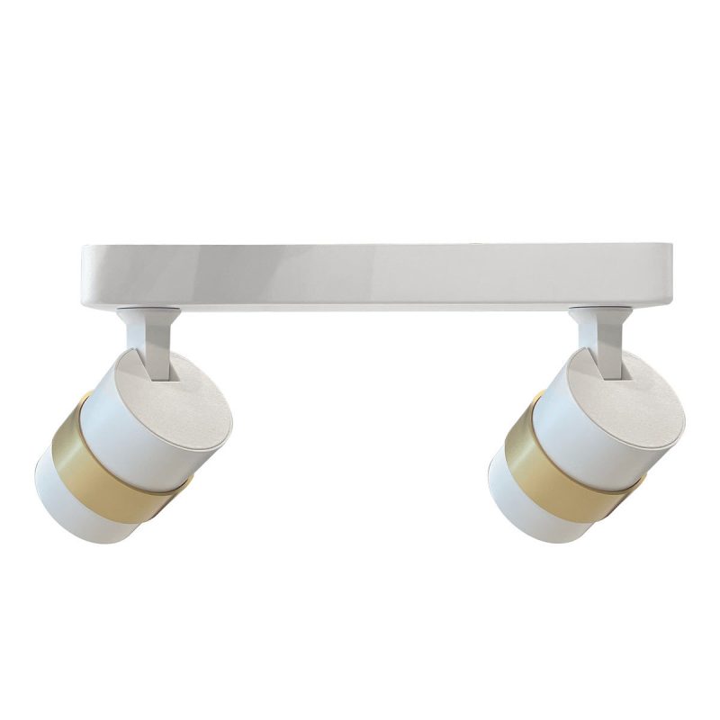 Spot alb 2xGU10, design compact, Anillo Light Prestige - imagine 6