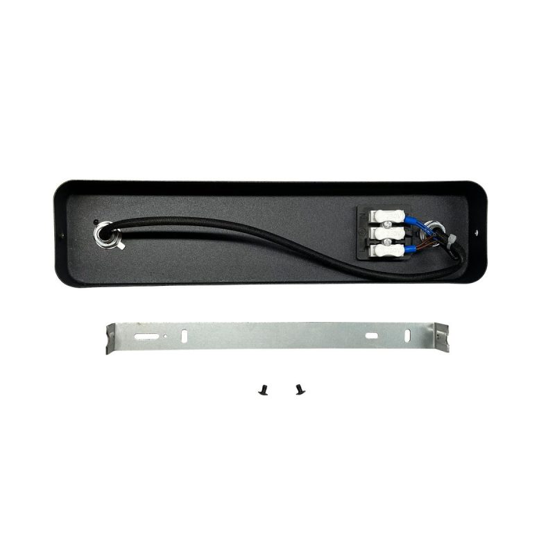 Spot negru 2xGU10, design compact, Anillo Light Prestige