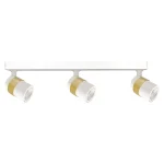 Spot alb 3xGU10, design modern, Anillo Light Prestige