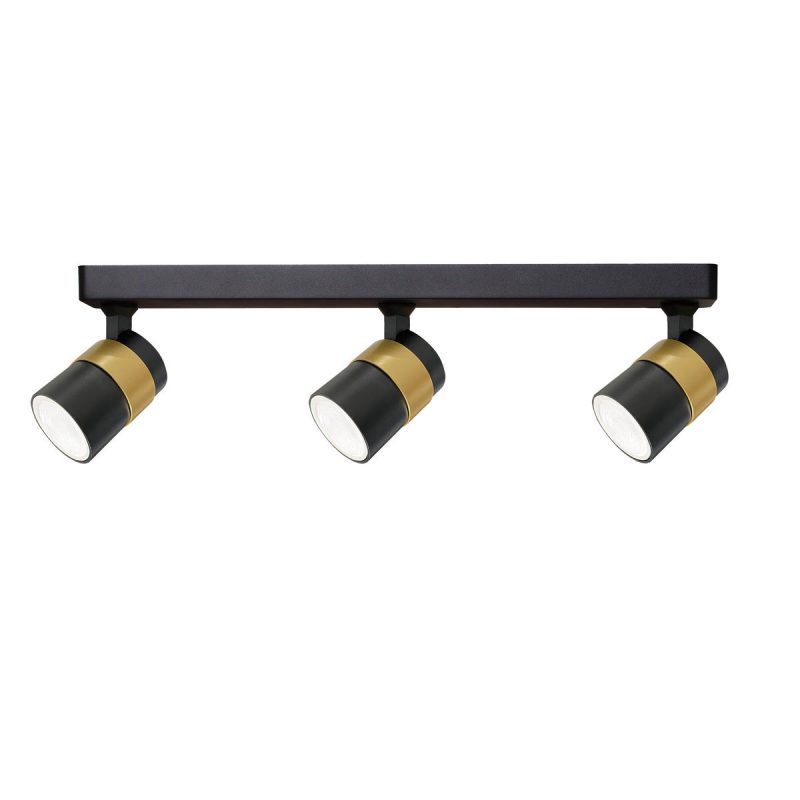 Spot negru 3xGU10, design modern, Anillo Light Prestige - imagine 5