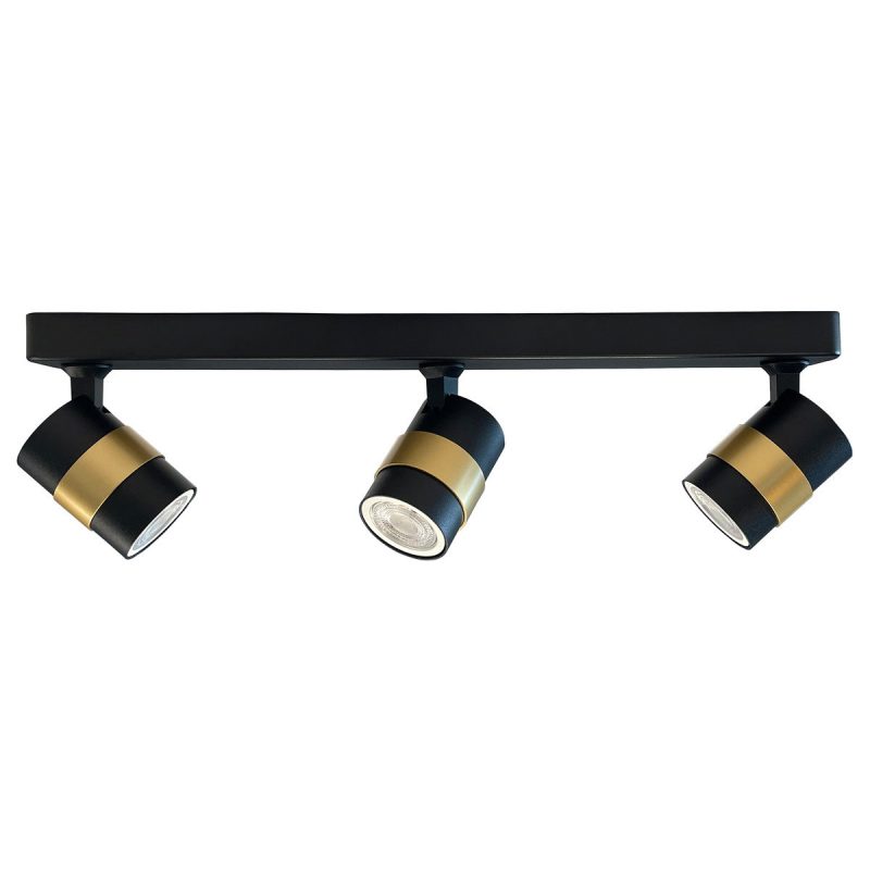 Spot negru 3xGU10, design modern, Anillo Light Prestige - imagine 6