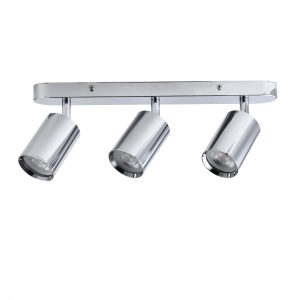 Set reflectoare crom IP44 3xGU10