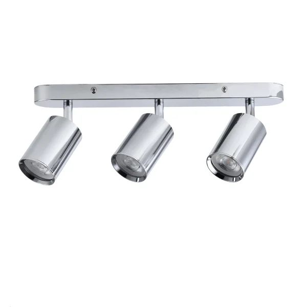 Set reflectoare crom IP44 3xGU10