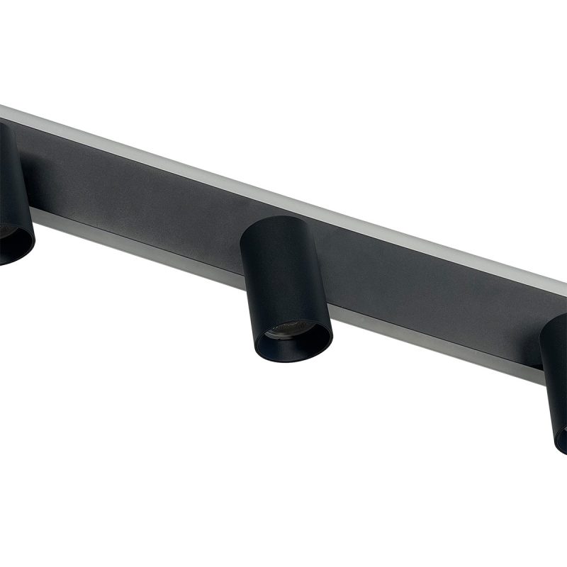 Spot negru LED CCT, 3xGU10, iluminat tehnic, Parma Light Prestige - imagine 8