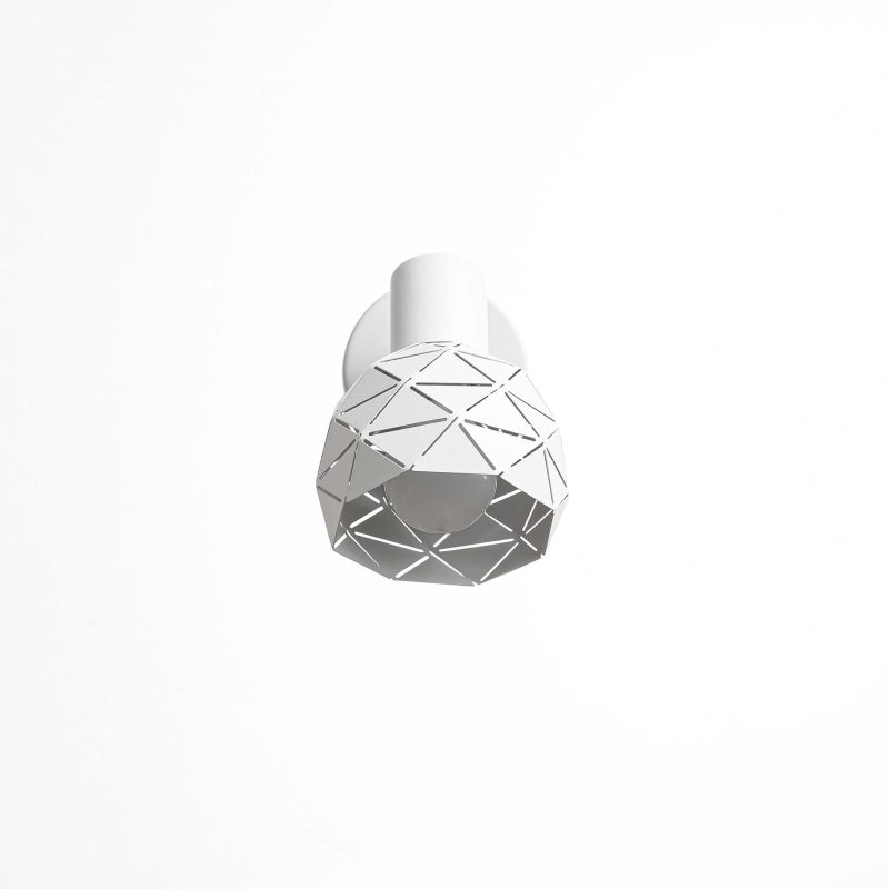 Reflector alb 1xE14, montaj perete sau plafon, Reus Light Prestige - imagine 4