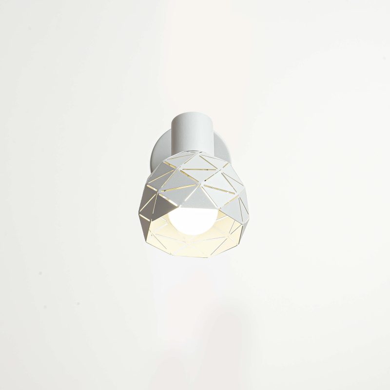 Reflector alb 1xE14, montaj perete sau plafon, Reus Light Prestige - imagine 6