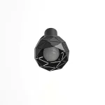 Reflector negru 1xE14, montaj perete sau plafon, Reus Light Prestige