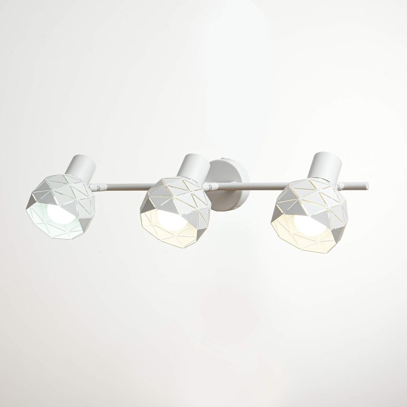 Spot alb 3xE14, iluminat direcțional, Reus Light Prestige