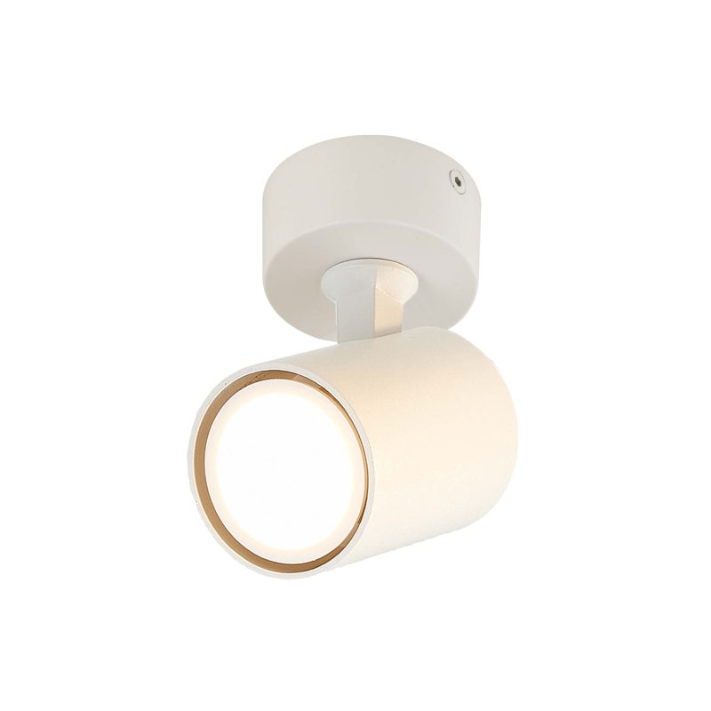 Spot reflector Snow 1 alb 1xGU10 Light Prestige