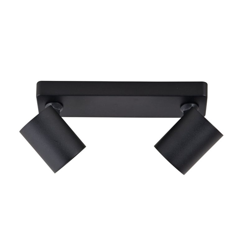 Spot Snow 2 negru 2xGU10 Light Prestige