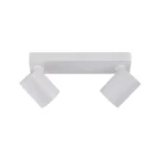 Spot LED alb 2xGU10, design modern, Snow 2 Light Prestige