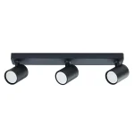 Spot Snow 3 negru 3xGU10 Light Prestige