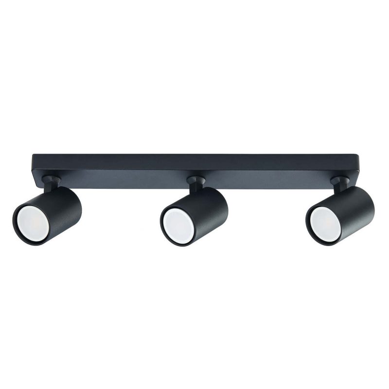 Spot Snow 3 negru 3xGU10 Light Prestige