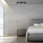 Spot Snow 3 negru 3xGU10 Light Prestige