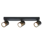 Spot Snow 3 negru 3xGU10 Light Prestige