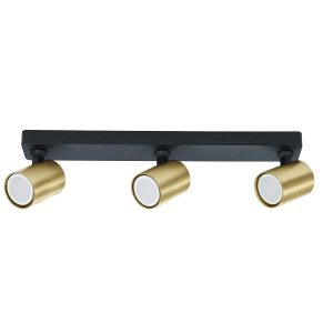 Spot LED auriu 3xGU10