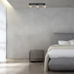 Spot LED auriu 3xGU10, iluminat șină, Snow Light Prestige