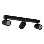 Set reflectoare negre 3xGU10, sistem direcțional, Tokio Light Prestige