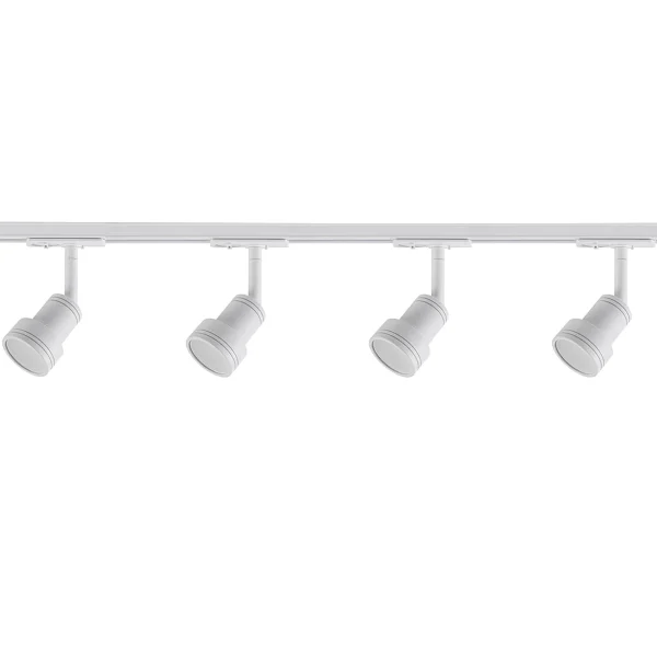 Set iluminat șină alb 4xGU10