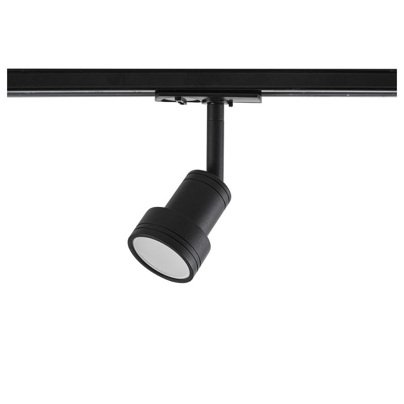 Set iluminat șină negru 4xGU10, complet cu spoturi, Storm Light Prestige