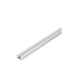 Șină 1F 2m, cu alimentare finală și capac, albă, Snow Light Prestige