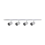 Set iluminat șină 1F alb 4xGU10, sistem complet, Tokio Light Prestige