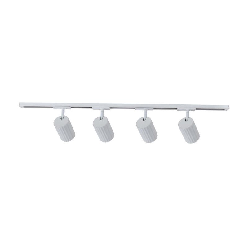 Set iluminat șină 1F alb 4xGU10, sistem complet, Tokio Light Prestige - imagine 6