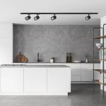 Set iluminat șină 1F negru 4xGU10, sistem complet, Tokio Light Prestige