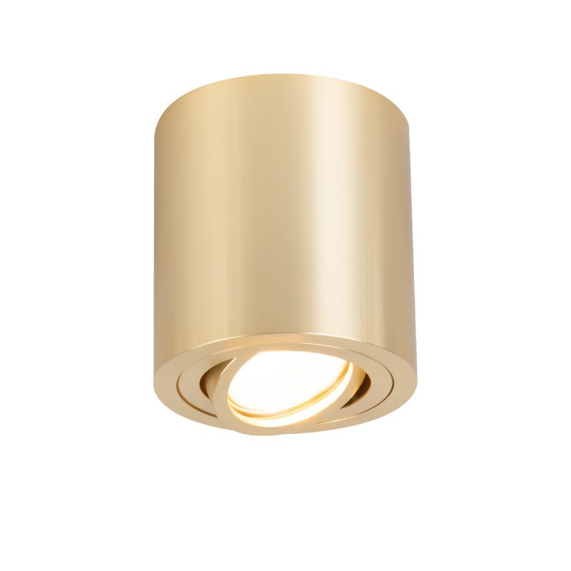 Plafonieră aplicată aurie 1xGU10, design decorativ, Tulon Light Prestige - imagine 4