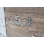 Raft metalic baie, cromat, AWD02081129, AWD Interiors, 25,5 cm